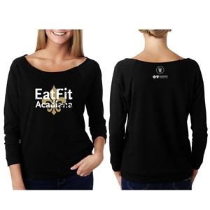 Eat Fit Acadiana Women's French Terry 3/4 Sleeve