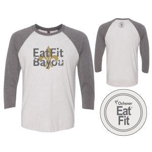 Eat Fit Bayou Unisex 3/4 Sleeve