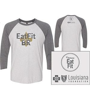 Eat Fit BR Unisex 3/4 Sleeve