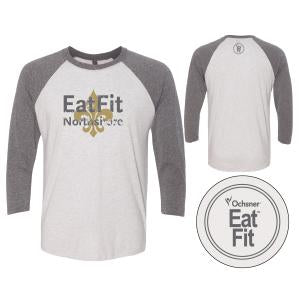 Eat Fit Northshore Unisex 3/4 Sleeve