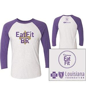 Eat Fit BR Unisex 3/4 Sleeve