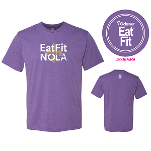Eat Fit NOLA T Shirt - Premium Crew